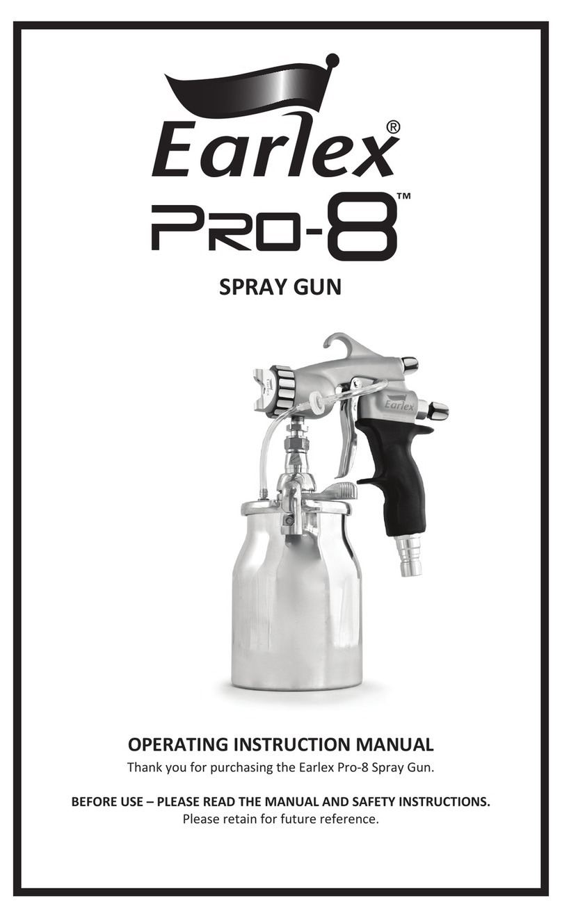 Earlex Pro-8 Instruction Manual