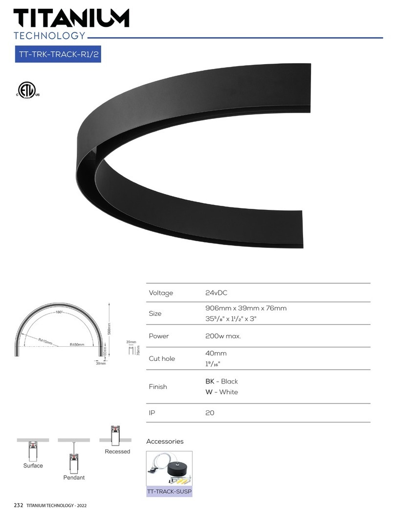 Titanium TT-TRK-TRACK-R1/2 Instruction manual