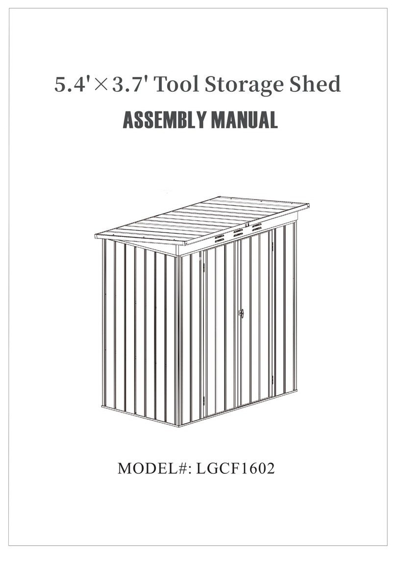 LOWE'S LGCF1602 Assembly manual