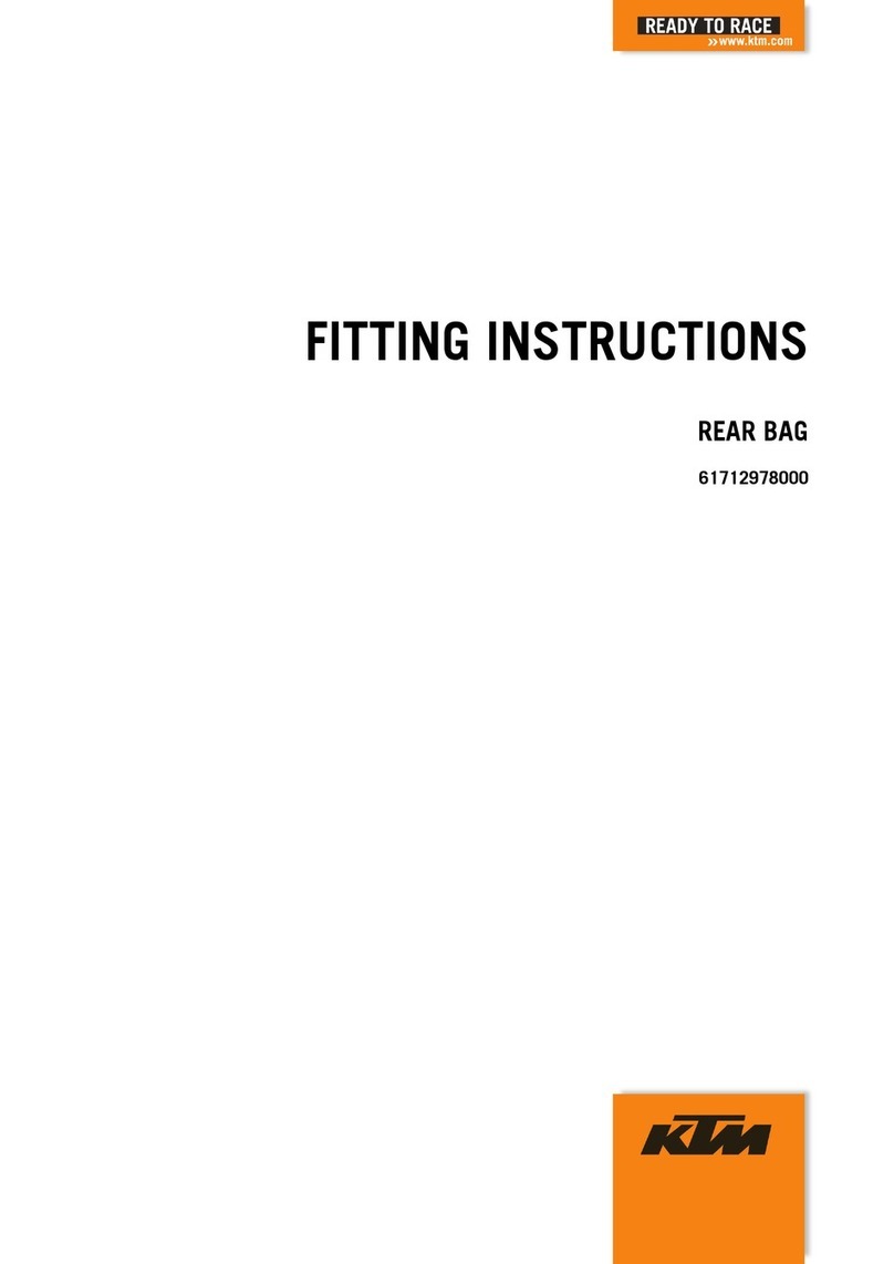 KTM 61712978000 Fitting instructions