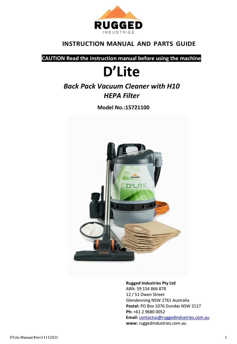 Rugged Computing D'Lite Instruction Manual and Parts Book