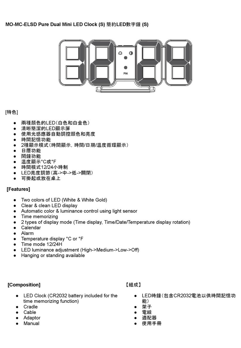 mooas MO-MC-ELSD User manual