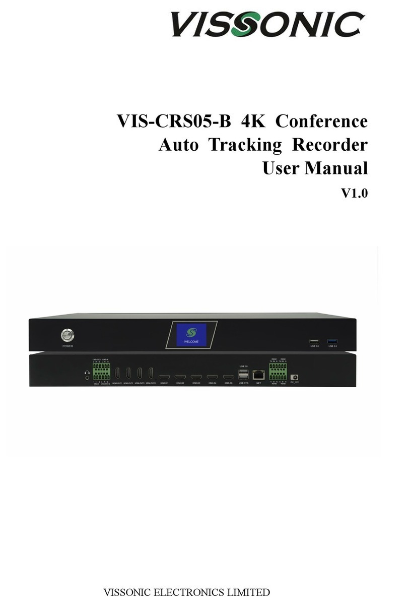 Visonic VIS-CRS05-B user manual