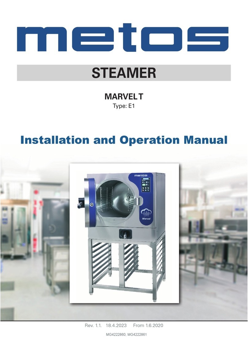 Metos MARVEL T User manual