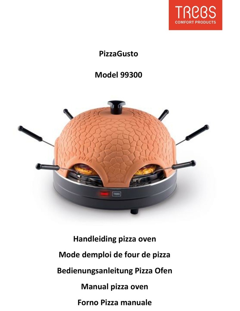 Trebs PizzaGusto 99300 manual
