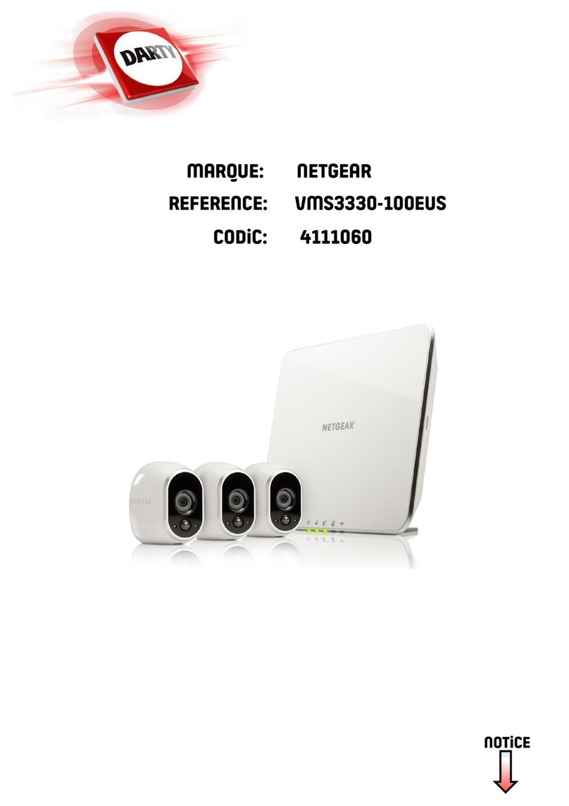 NETGEAR arlo VMS3330-100EUS User manual