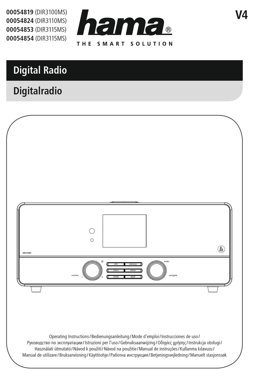 Hama DIR3100MS User manual