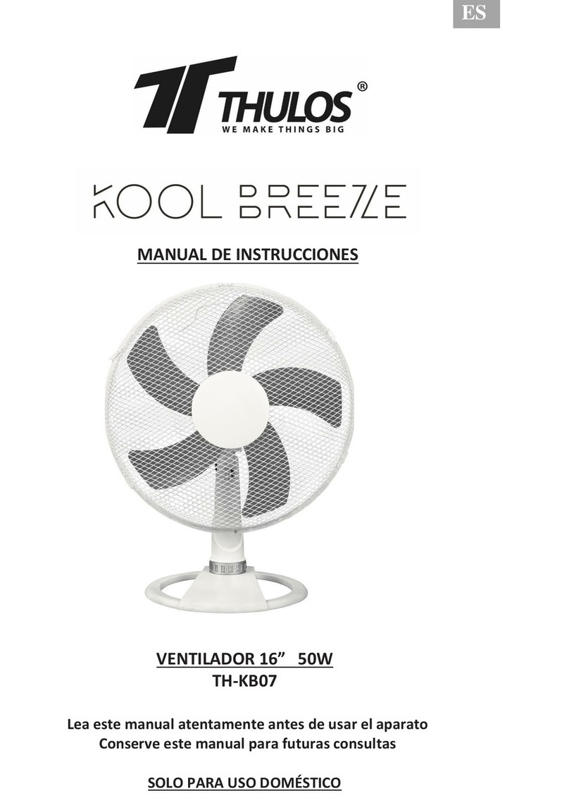 Thulos KOOL BREEZE TH-KB07 user guide