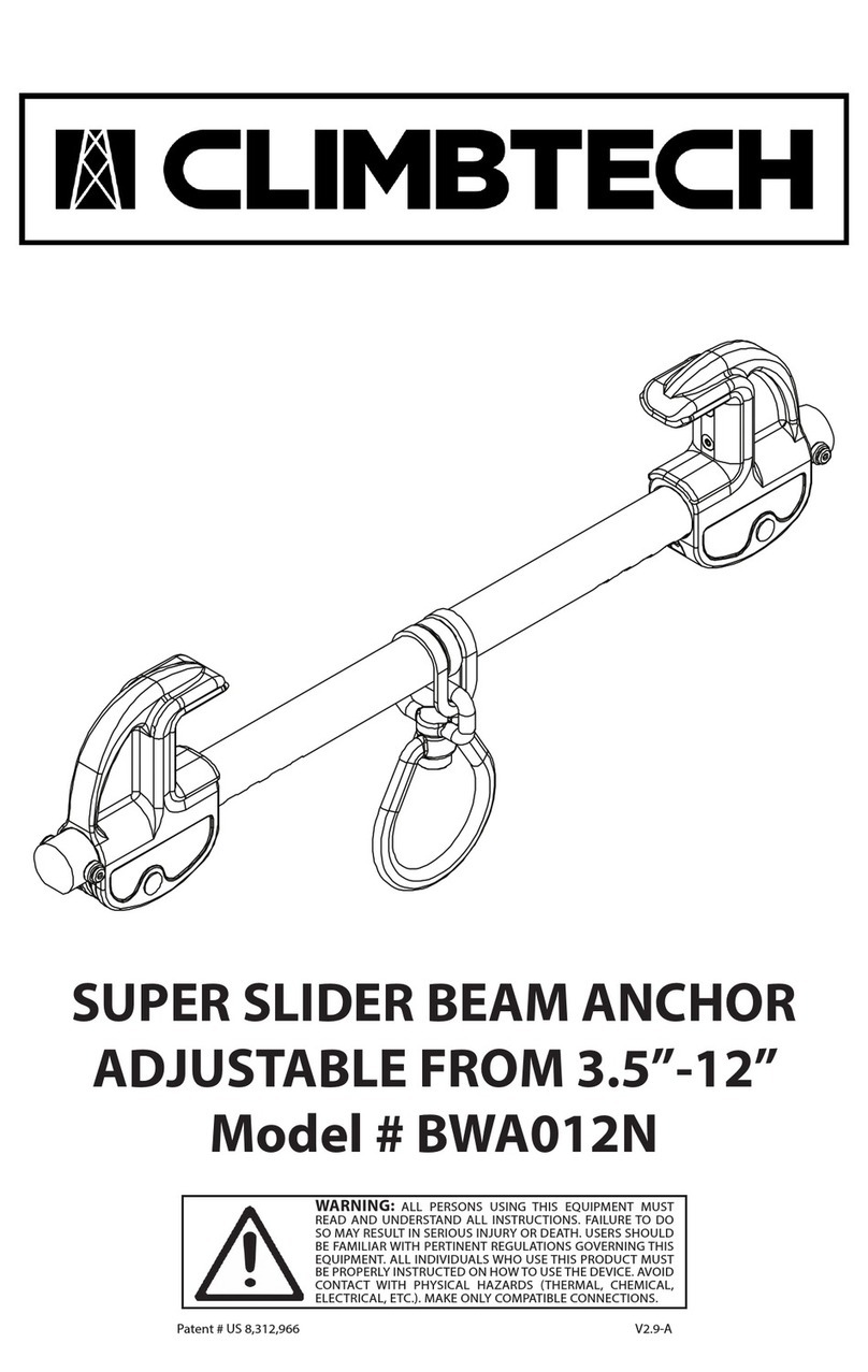 ClimbTech BWA012N User manual