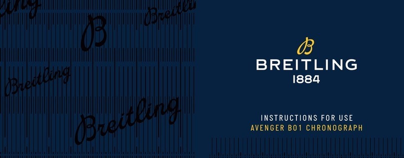 Breitling AVENGER B01 User manual Breitling AVENGER B01 User manual