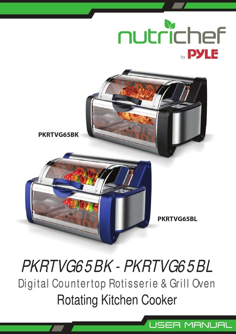 Pyle nutrichef PKRTVG65BK user manual