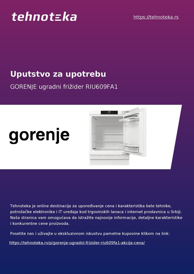 Gorenje RIU609FA1 Detailed instructions for use