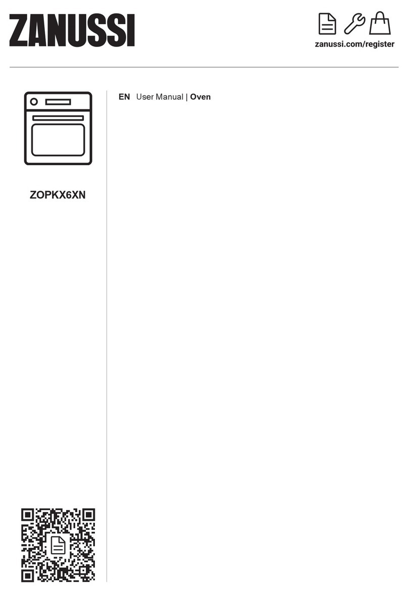 Zanussi ZOPKX6XN User manual