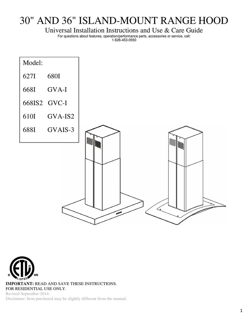 Sears 627I Universal installation instructions and use & care guide