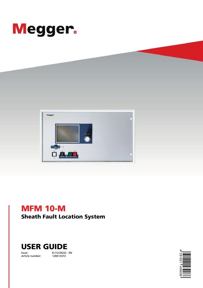 Megger MFM 10-M user guide