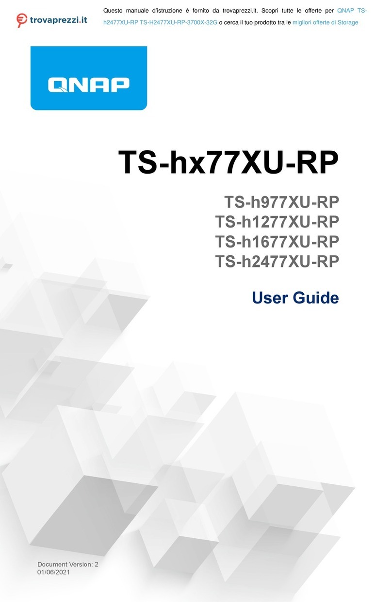 QNAP TS-H2477XU-RP-3700X-32G User manual