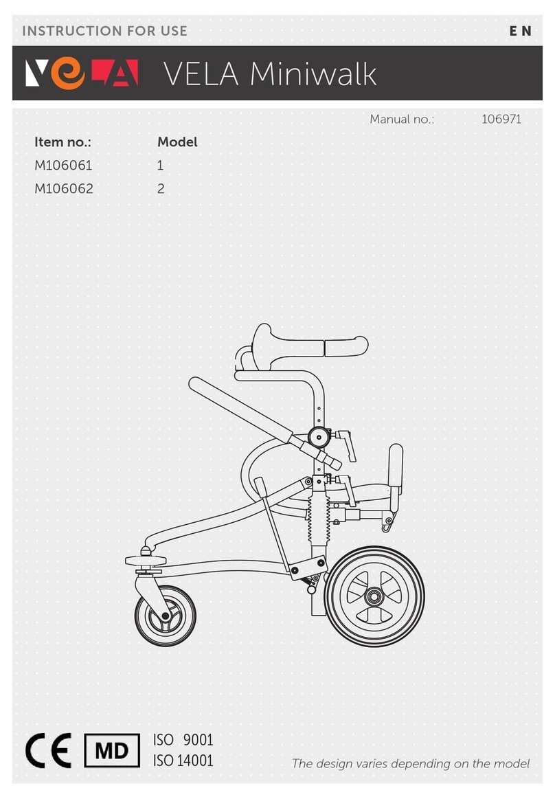 Vela Miniwalk M106061 Instructions for use