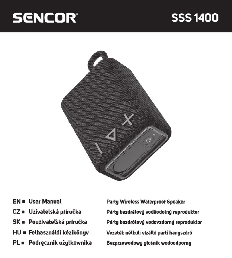 Sencor SSS 1400 User manual Sencor SSS 1400 User manual
