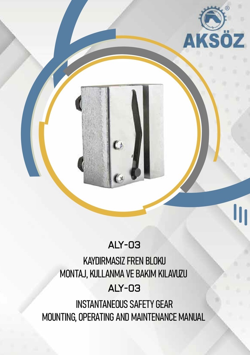 Aksoz ALY-03 User manual