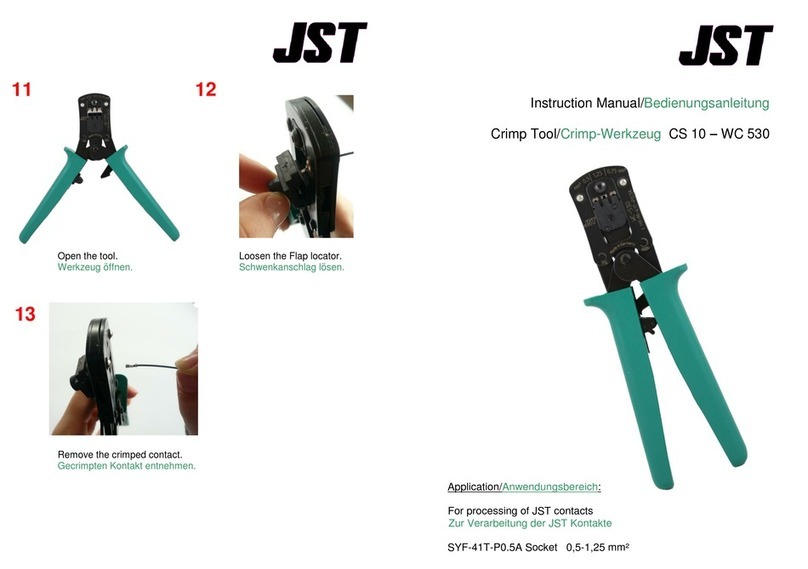 JST WC 530 User manual