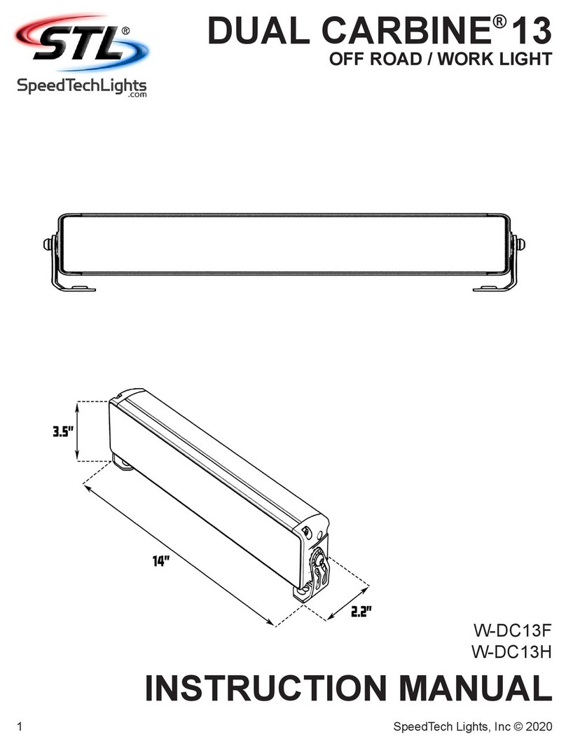 SpeedTech Lights DUAL CARBINE 13 User manual