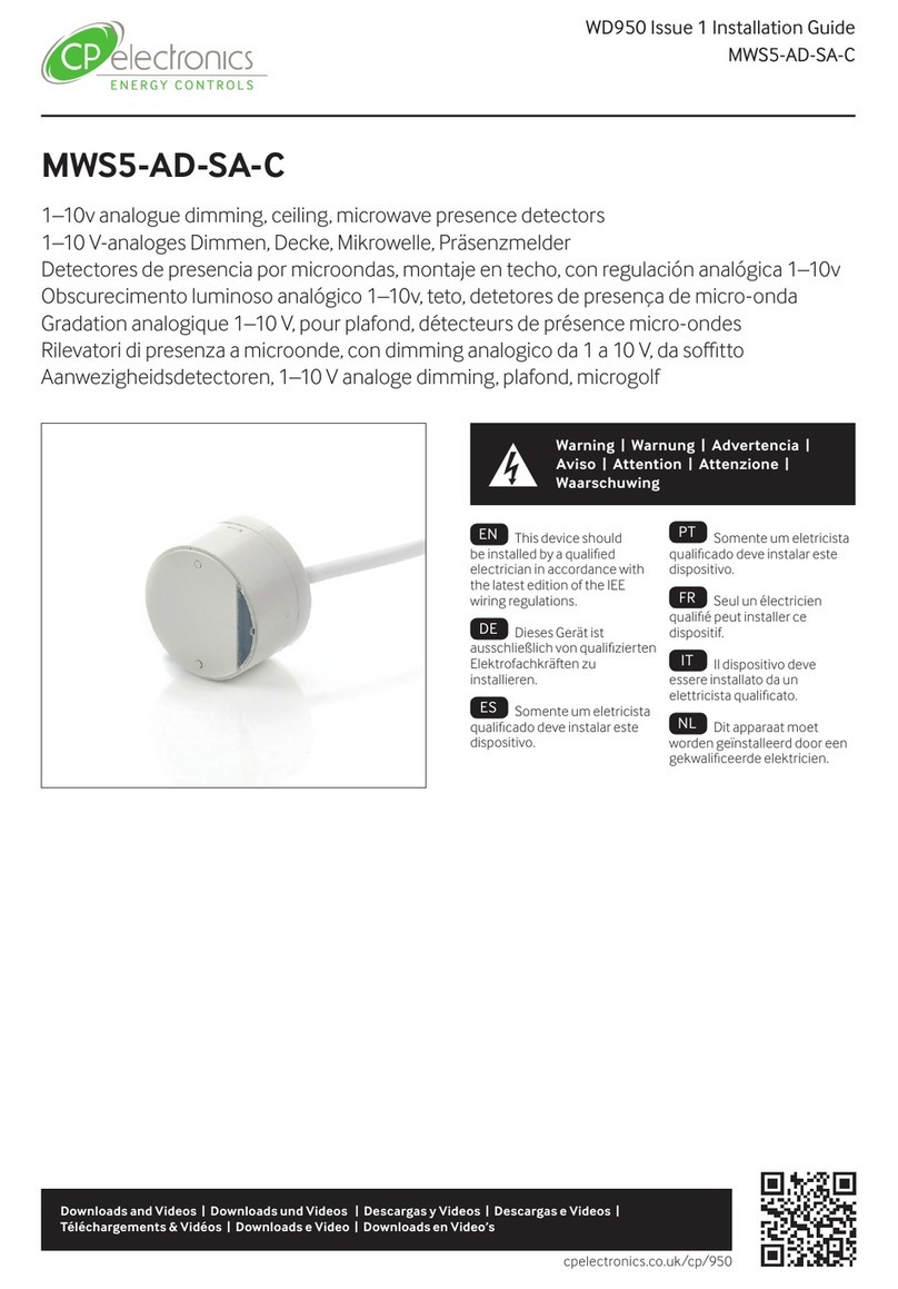 C.P. Electronics MWS5-AD-SA-C User manual