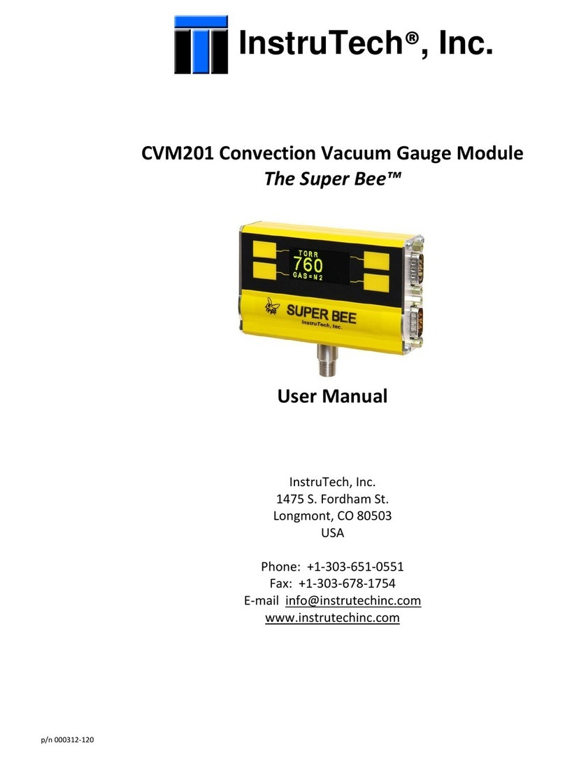 Instrutech Super Bee CVM201 user manual