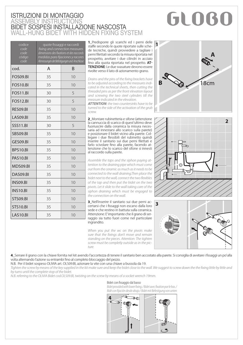 Globo FOS11.BI Assembly instructions