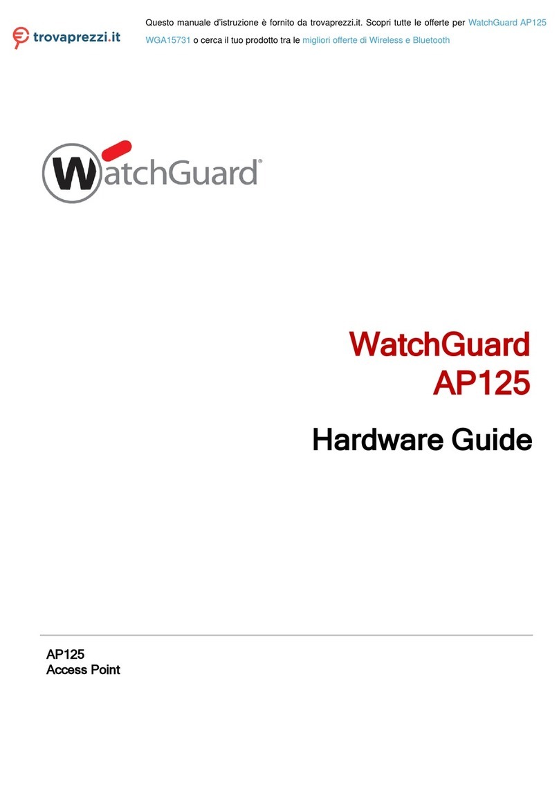 Watchguard WGA15731 Installation instructions