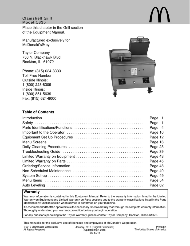 McDonald's C835 manual