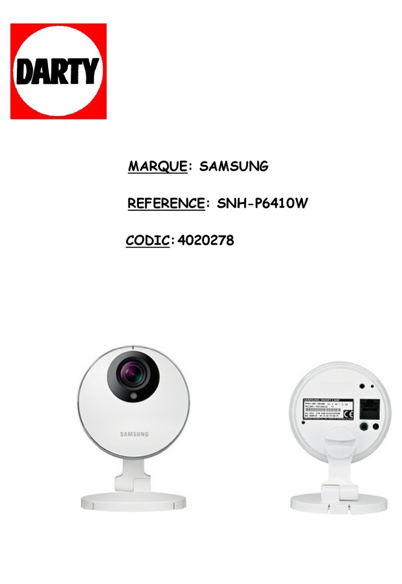 Samsung SMARTCAM SNH-P6410W User manual