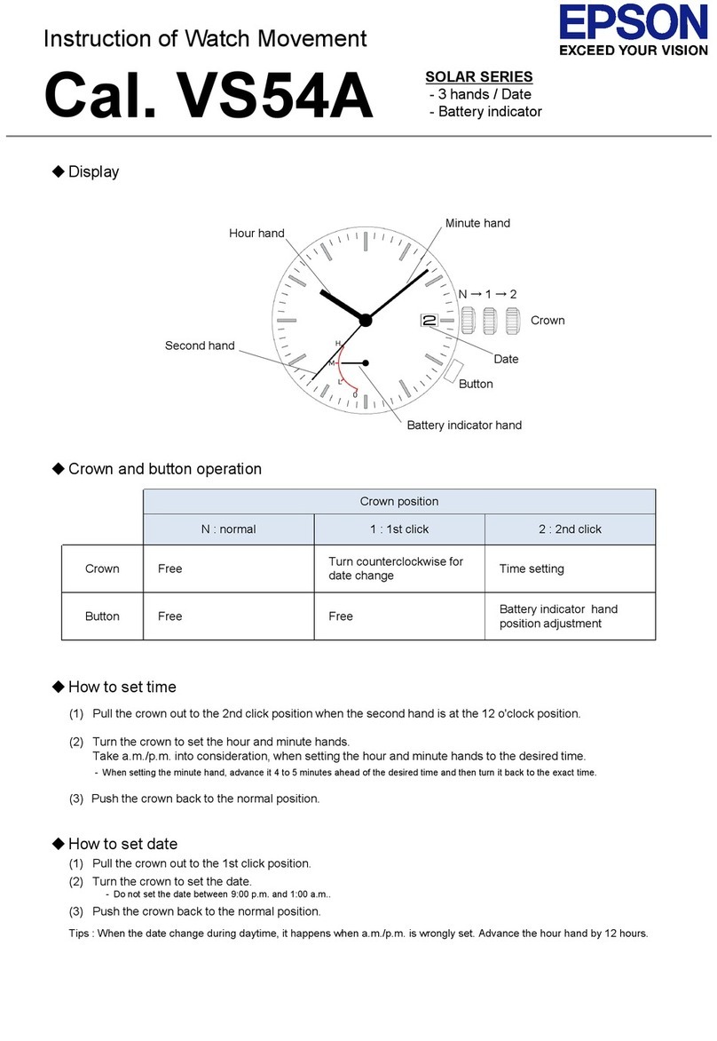 Epson SOLAR VS54A User manual