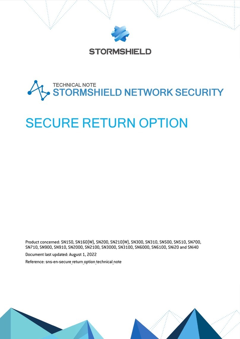 Stormshield SN200 manual