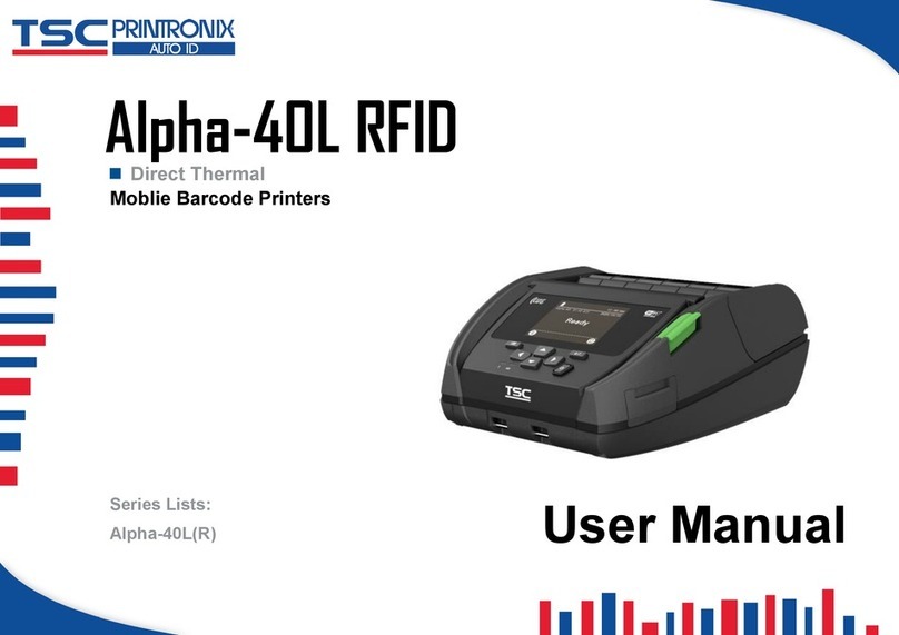 TSC Alpha-40L RFID user manual