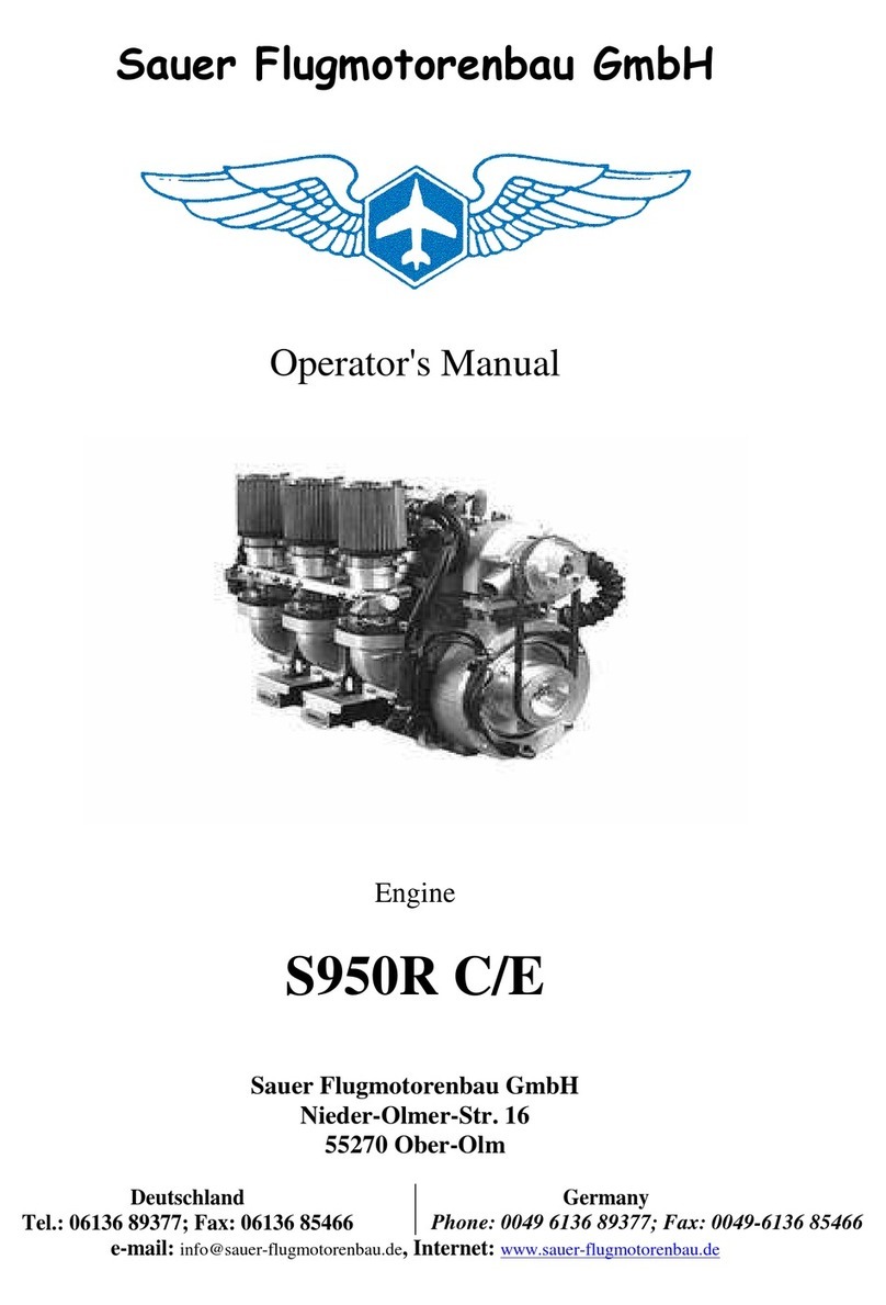 Sauer S950R C/E Operator's manual