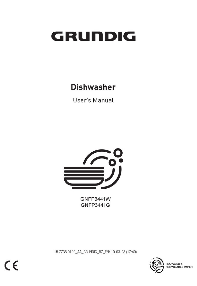Grundig GNFP3441W User manual