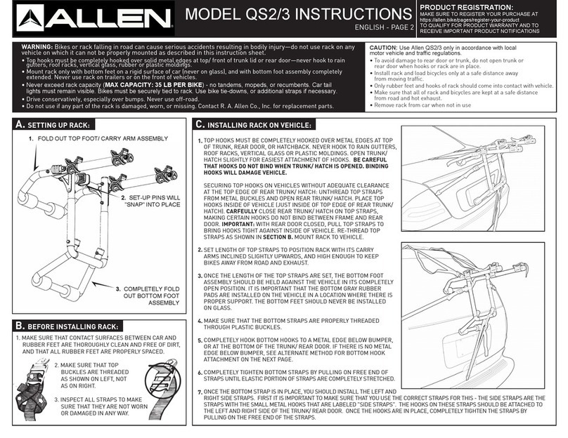 allen QS2 instructions