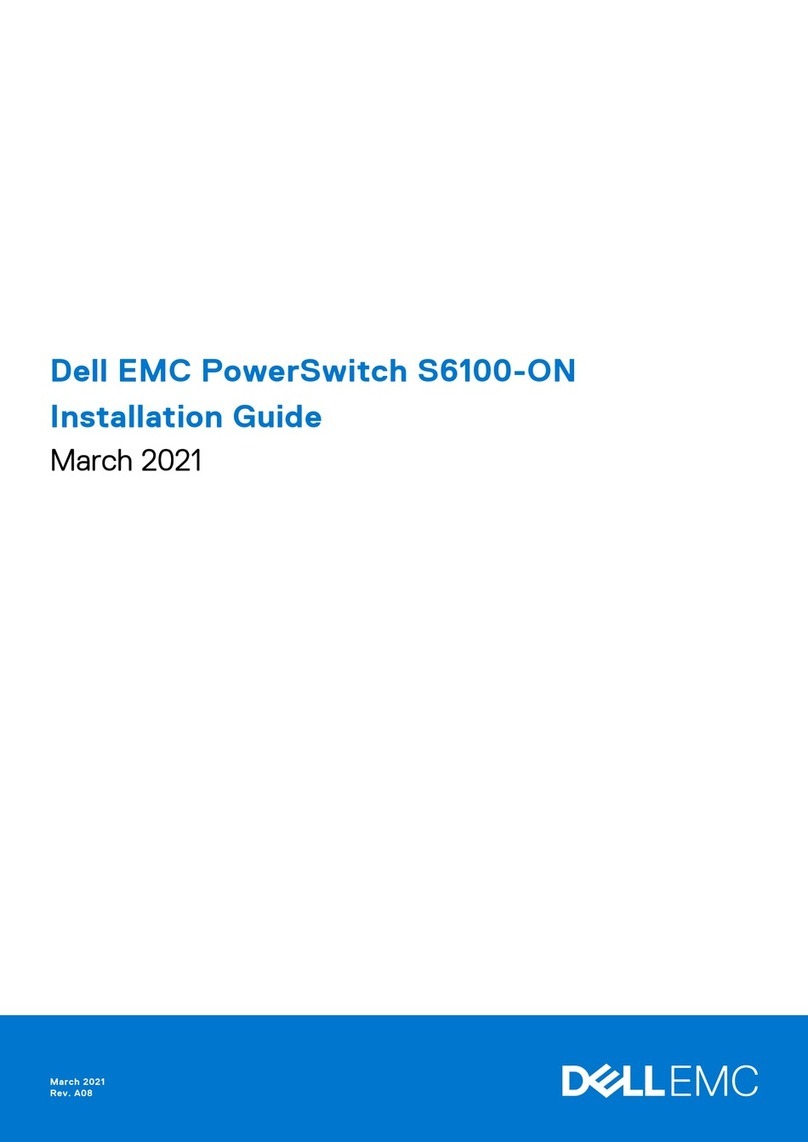 Dell EMC PowerSwitch S6100-ON User manual