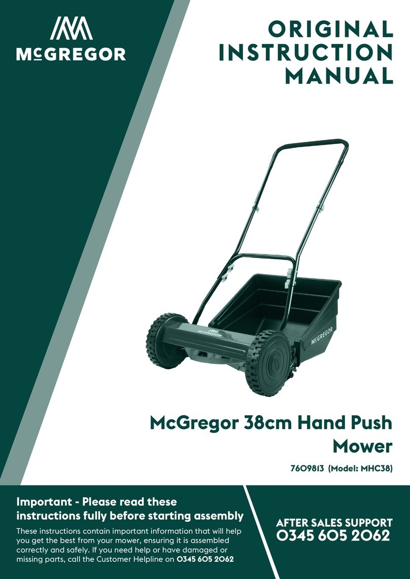 McGREGOR MHC38 User guide