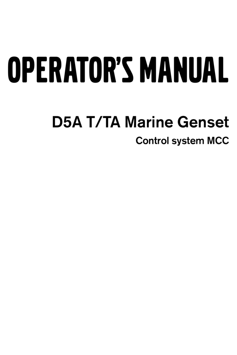 Volvo Penta D5A T Operator's manual