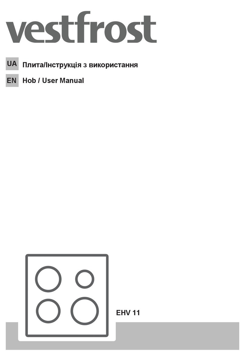 Vestfrost EHV 11 user manual