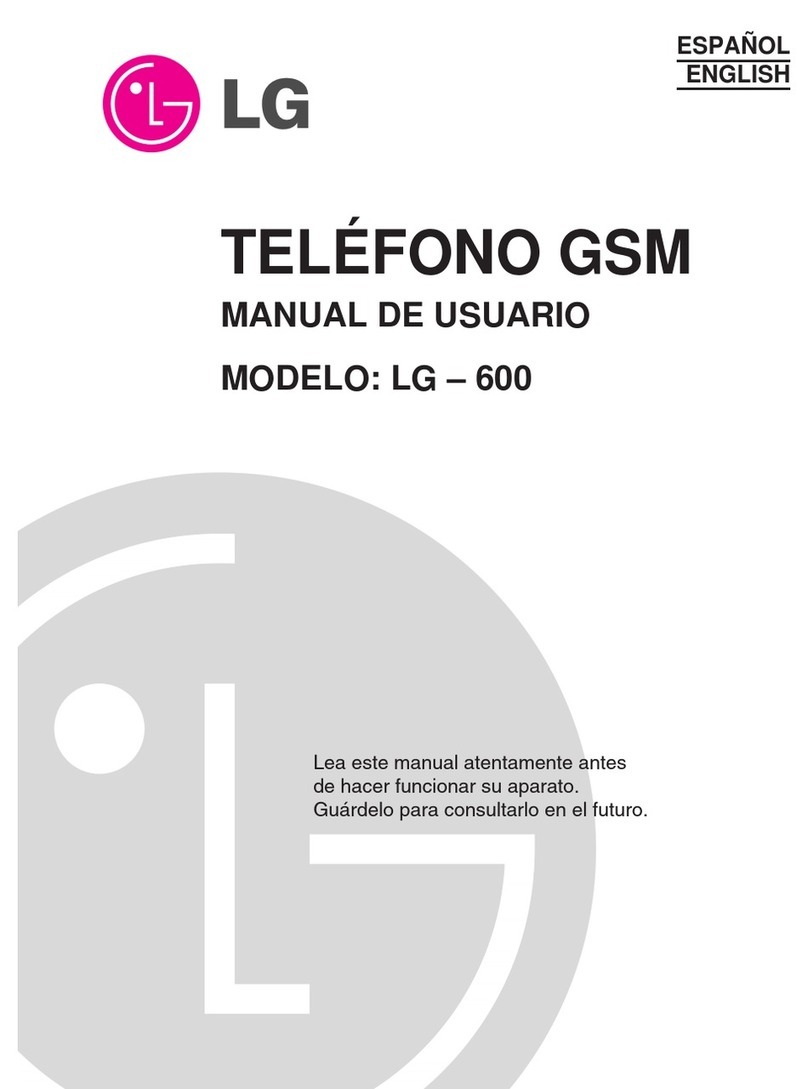 LG LG-600 Series user manual