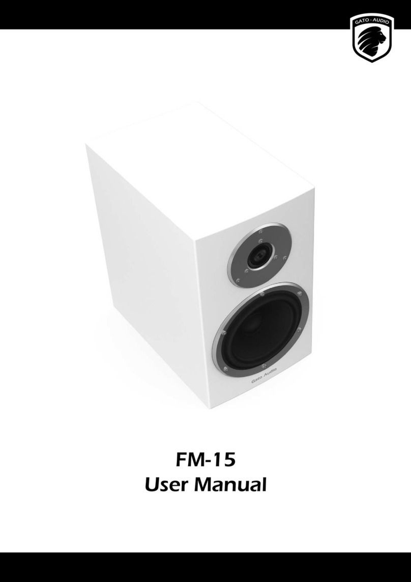 Gato Audio FM-15 user manual