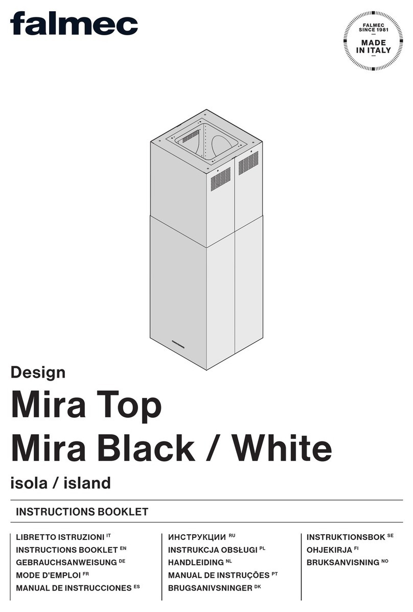 FALMEC Mira Black User manual