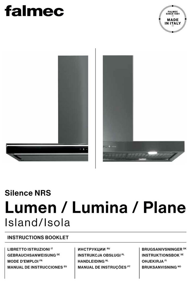 FALMEC Lumen NRS Instruction booklet