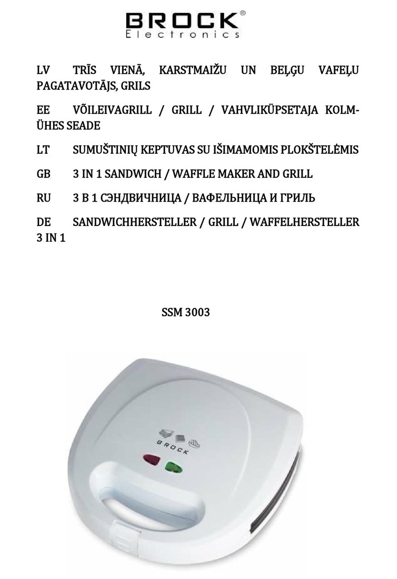 Brock SSM 3003 user manual