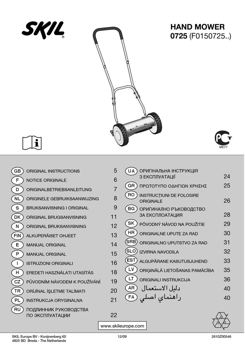 Skil 0725 Original instructions