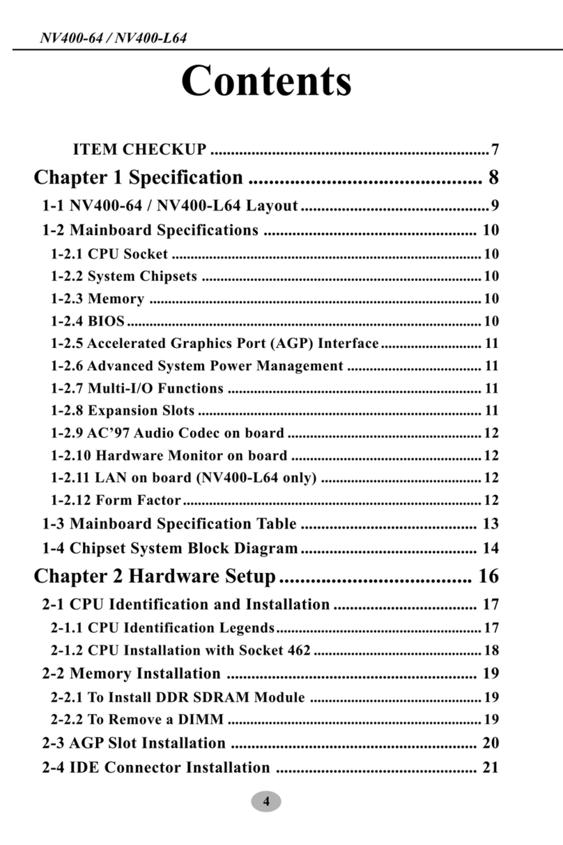 SOLTEK NV400-64 User manual