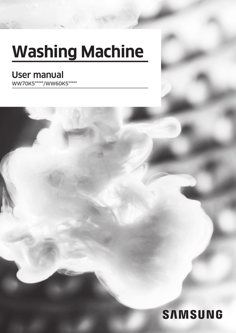 Samsung WW70K5 Series user manual