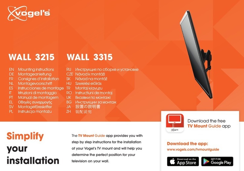 VOGELS WALL 3315 Mounting instructions